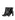 Women's black leather heeled ankle boot with pointed toe and thin block heel