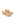 Women's wedge heeled thong in almond tan leather