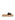 Women's chocolate brown suede and cork platform slides