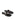 Women's black and snake leather flat thongs