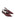 Women's red wine leather point toe slingback pumps