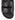 Women's black leather footbed slide with puffy vamp upper