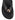 Women's black leather footbed thong with gold embellishment