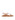 Women's tan leather sandal with footbed sole and gold toe ring