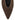 Women's chocolate brown suede flat pump with pointed toe