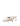 Women's open toe pointed stiletto heeled mule in chalk white leather