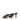 Women's chocolate suede stiletto mule with v cut throat