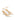Women's chalk white leather high heeled sandal with pointed toe