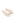 Women's flat strappy sandal with gold metallic toe ring in bone leather