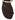 Women's chocolate brown leather flat slide with gold metallic embellishment, dainty straps and toe ring