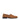 Women's tobacco brown suede leather loaders