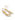 Women's gold metallic strappy leather stiletto heeled sandal with square toe, dainty straps and square toe