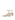 Women's gold leather block heel strappy sandal
