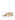 Women's gold leather block heel mule, with vinylite upper and square toe