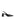 Women's Black Snake Embossed Leather slingback block heel with pointed toe and elasticated slingback