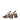 Women's Brown Snake Embossed Leather Slingback heels with block heel, pointed toe and elasticated slingback
