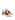 Women's camel tan suede pointed toe slingback with block heel