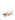 Women's beige leather slingback kitten heel with upper knot detailing