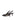 Women's slingback kitten heel in black embossed croc leather with pointed toe and v shaped throat and elastic fastening