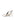 Women's slingback kitten heel in white croc leather with pointed toe and v shaped throat and elastic fastening