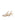 Women's cream white slingback kitten heel laser cut upper, pointed toe, elastic slingback