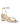 Tessie Block Heel Sandals - Soft Gold Metallic