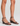 Aubrey Strappy Wedges - Chocolate Brown Leather