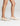 Flynn Point Toe Pumps - Cream  White Leather