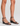 Aubrey Strappy Wedges - Black Leather