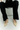 Yankee Slingback Block Heel - Custard Yellow Leather
