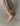 Saxon Strappy Heels - Silver Metallic Leather