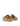 Women's natural weave raffia and tan leather platform footbed slides with gold buckles