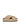 Women's natural weave raffia and black leather platform footbed slides
