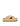 Natural weave and chocolate brown leather platform footbed slides for women