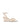 Aubrey Strappy Wedges - Chalk White Leather