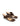 Aurelia Thong Wedges - Chocolate Brown Suede