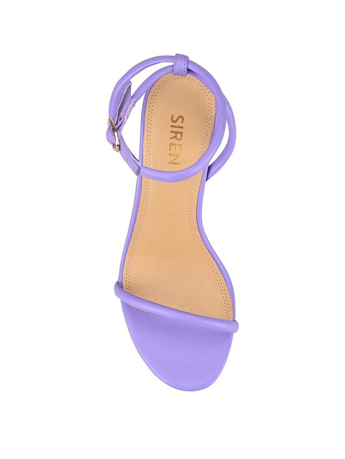 Bebe Wedge Sandals - Lilac Leather