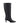 Blake Chisel Toe Long Boot - Black Leather