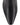 Women's black leather knee high boot with block heel and pointed toe