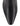 Women's black leather knee high boot with block heel and pointed toe
