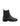 Black Chelsea boot with a rounded toe shape