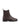Brown Chelsea boot with a rounded toe shape