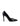 Patent high heel court pumps with a pointed toe shape