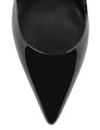 Patent high heel court pumps with a pointed toe shape