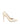 Cicely Stiletto Pumps - Cream White  Patent Leather