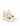 Women's white leather point toe slingback stiletto heel