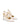 Women's white leather point toe slingback stiletto heel