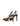 Women's chocolate brown patent leather stiletto heel slingback pump with pointed toe