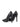 Circa Stiletto Pumps - Black Leather