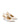 Dallas Slingback Heels - Chalk White Hi-Shine Leather